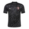 Original Fußballtrikot Portugal Torwart EURO 2024 Schwarze Für Herren